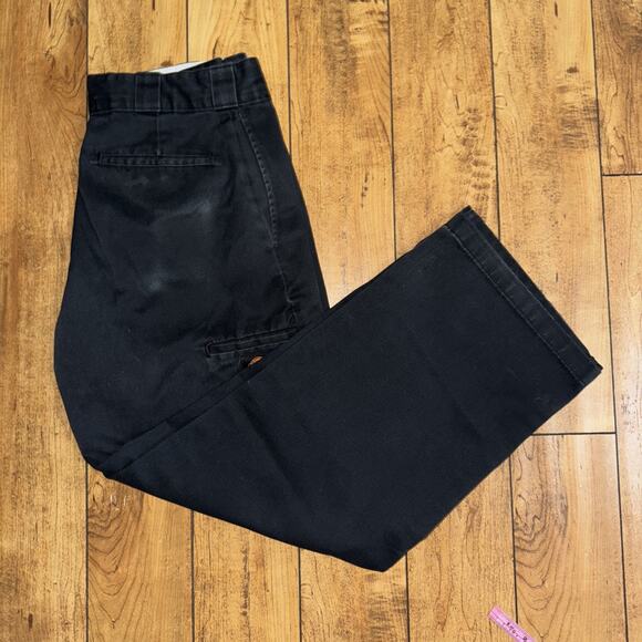 Dickies Loose Fit Chino Double Knees Black 34x29 - Picture 1 of 6